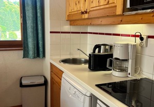 Bright apartment at the foot of the slopes with direct access to Grand Massif in Morillon