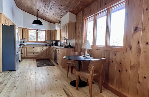 LaPorte House | Tranquil & Fun Lakefront Home by Walker on Kabekona. Spacious & Lux. King Beds.