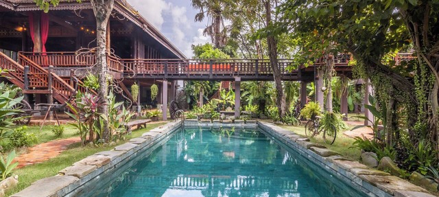 3BR Khmer Heritage Villa, Private Pool