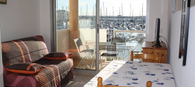 A breathtaking view above the marina