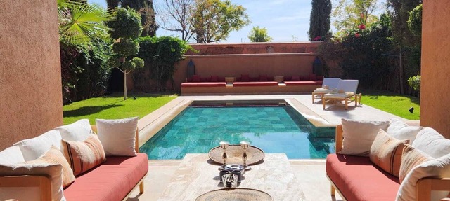 Beautiful 4 bedroom villa with swimming pool, Residence Al Maaden-Marrakech