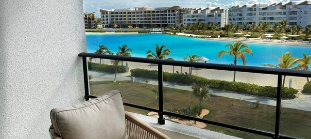 Chic Boho Apartment Overlooking Crystal Lagoon in Punta Cana