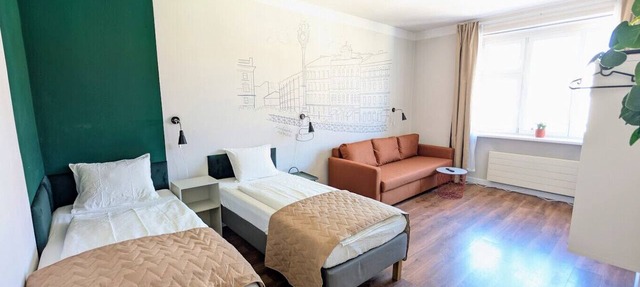Compact apartment sleeps 7