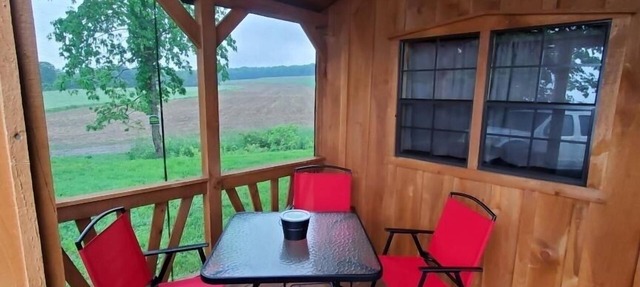 Deer Path Off Grid Cabin in Rock Stream