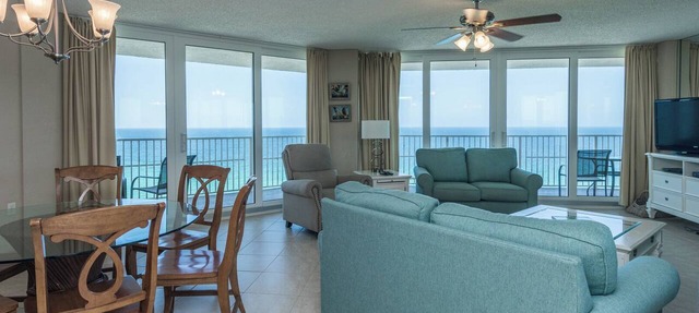 E1706 Gulf Front View, 3 Pools, Gated Condo