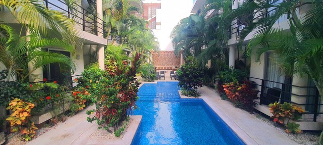 Enjoy a stylish experience at this centrally-located condominium.