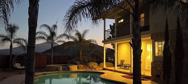 Gorgeous vacation retreat with amazing pool and views.