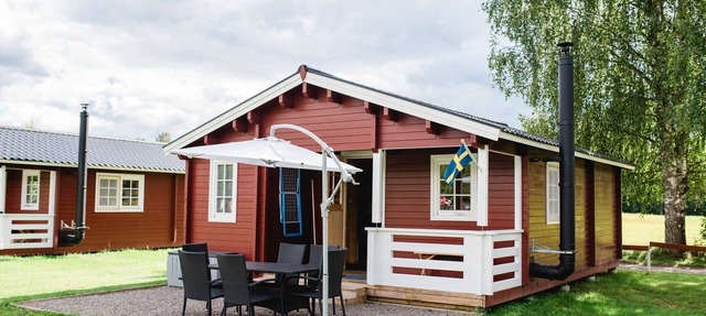 Holiday Homes for 6 Guests on a Campsite in Värmland