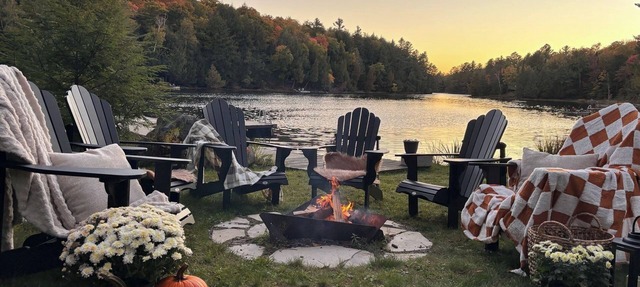 Lantern Cove A-Frame on Sunken Lake in Algonquin Highlands