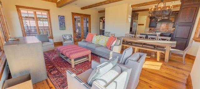 Large, comfortable, slope-side home! in Crested Butte
