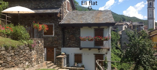 Le 2 formiche - Eli: rustic with terrace and garden in Cossogno