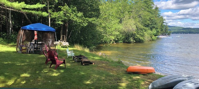 Little Loon Cottage and Beach on Webster Lake
