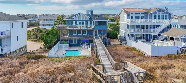 Oceanfront, elevator, pool, hot tub, walk to shops. Friday check in. in Kitty Hawk
