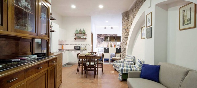 Private apartment with kitchen in Cinque Terre Vernazza
