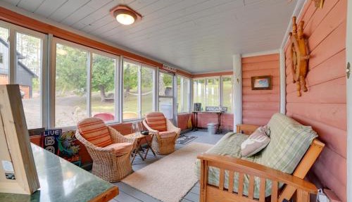 Riverfront Cheboygan Cabin w/Kayaks & Dock! in Cheboygan