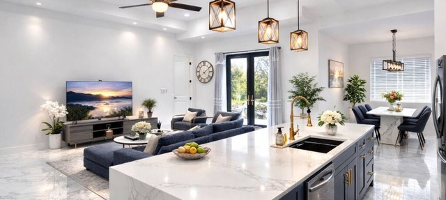 Spacious 4BR Modern Home Near Fort Myers Sleeps 10 in Lehigh Acres