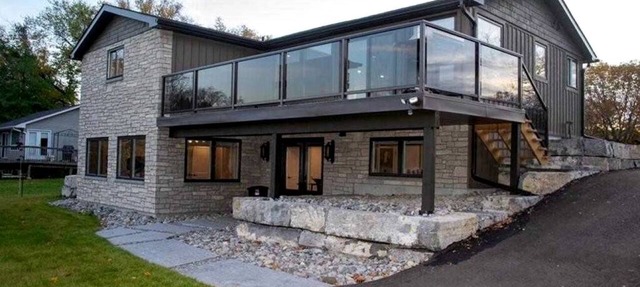 Spacious Lakefront Cottage with Private Boat Launch on Chemong Lake, Near Peterborough, Ontario in Harcourt