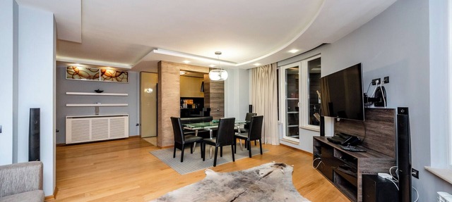 Spacious modern apartment. Large balcony overlooking the city line and mountains in Sofia