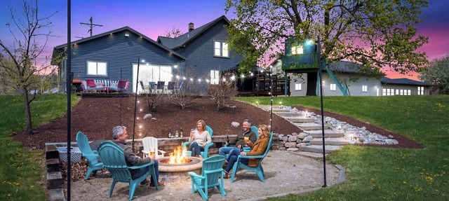 Walk to Downtown & Elkhart Lake | Firepit