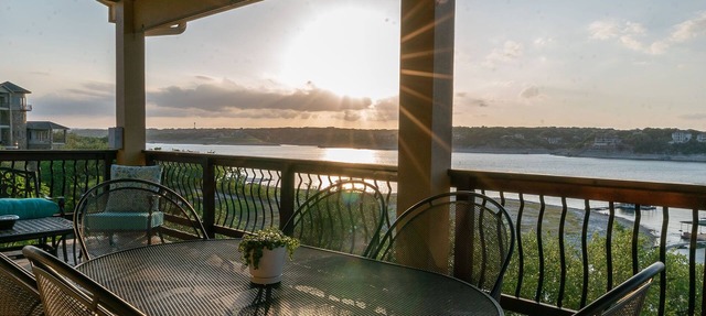 Waterfront Lake Travis Home with Deep Water Private Boat Dock