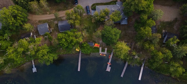Webb Lake, Hackensack, Northern MN - 3 Bedroom, Sleeps 8 - Cabin #7 Blue Water in Hackensack